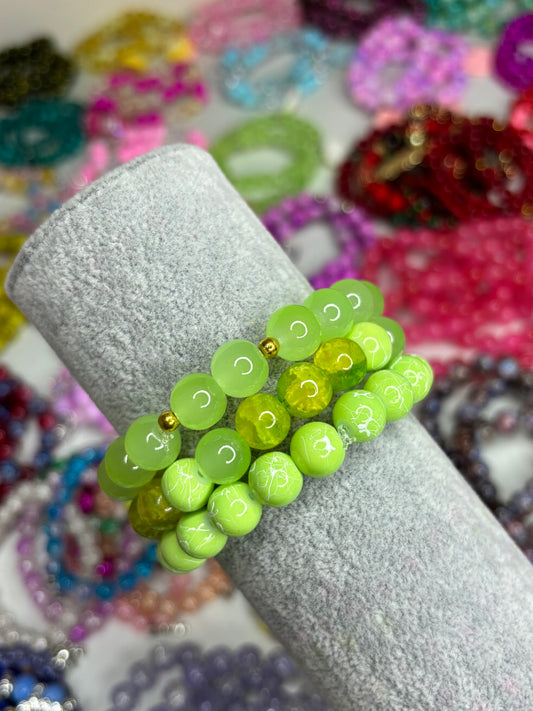 Lime Bead Set