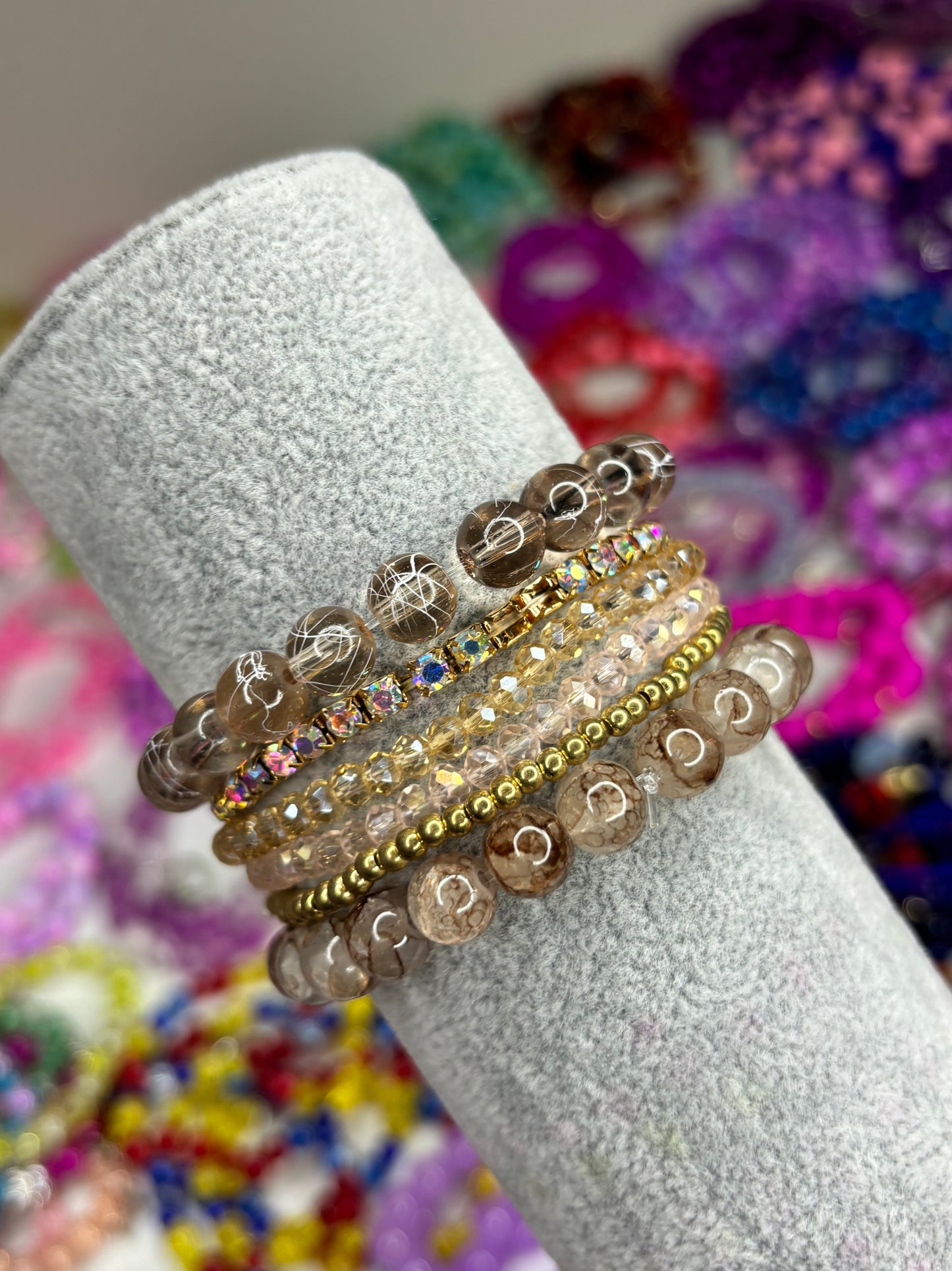 Cocoa Bead Set