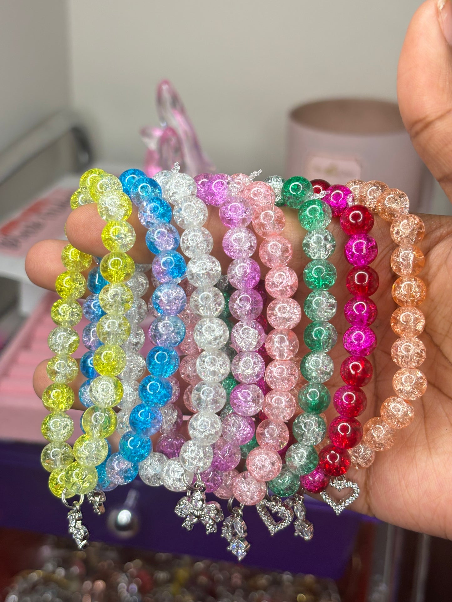Colorful Royalty Beaded Bracelet (1pc)