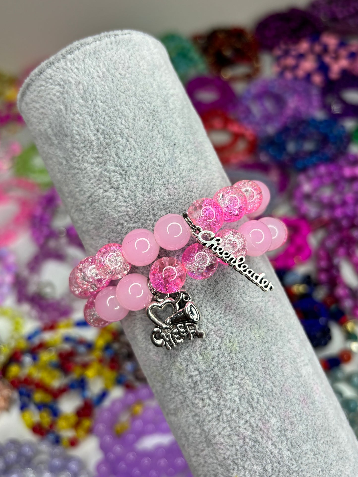 Cheerleader #2 Beaded Bracelet (1pc)
