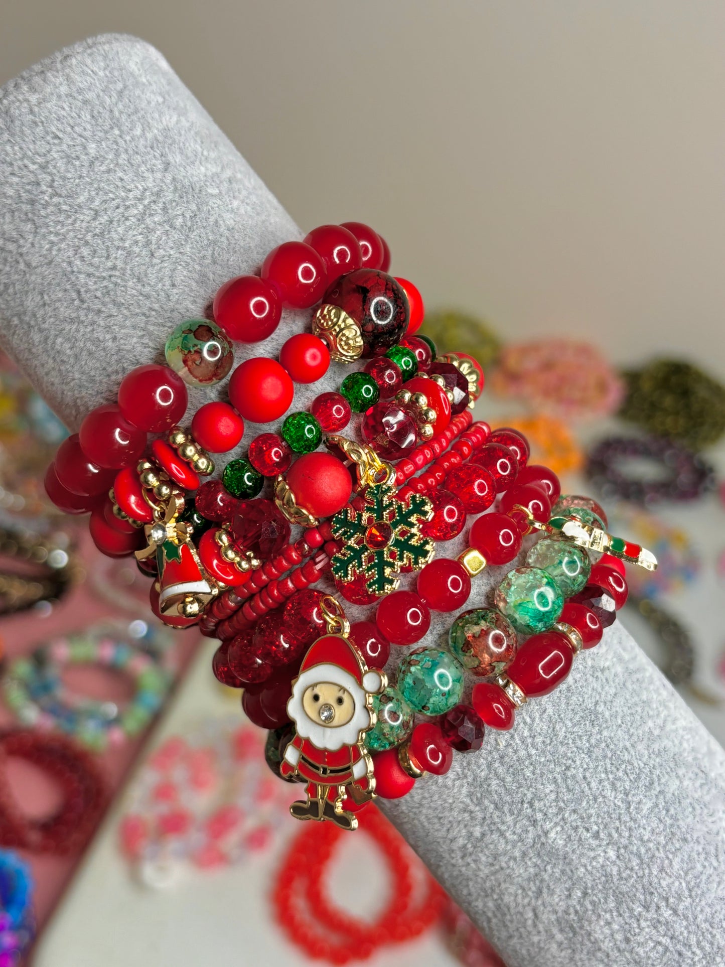 Christmas Deluxe Bead Set 10 pc