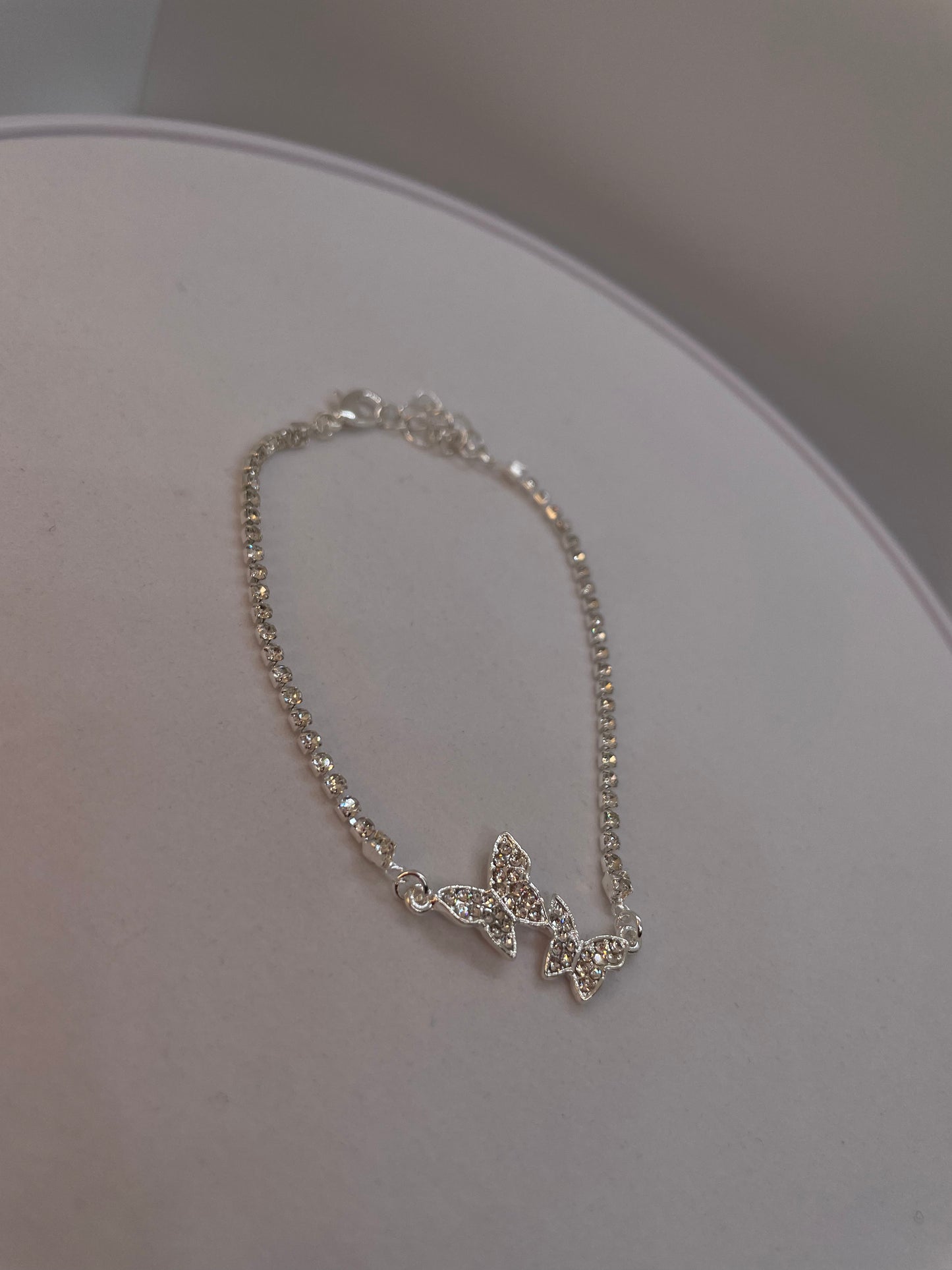 Double Butterfly Anklet