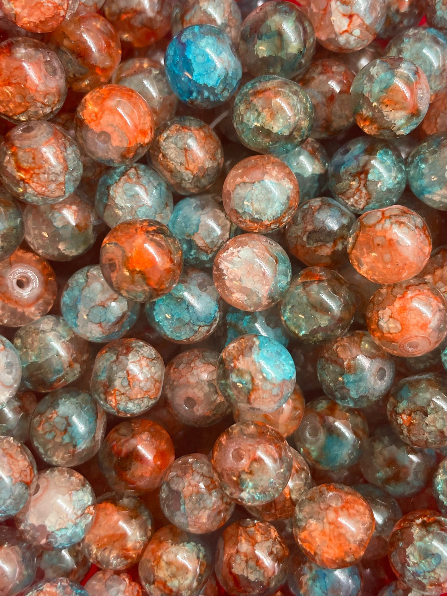 Bead Bag 977 ( 10mm, Apx 80pc )