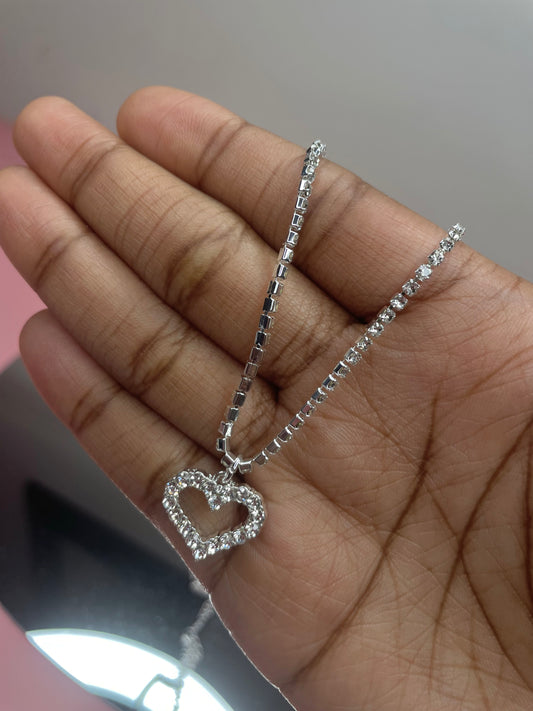 Silver Heart Necklace