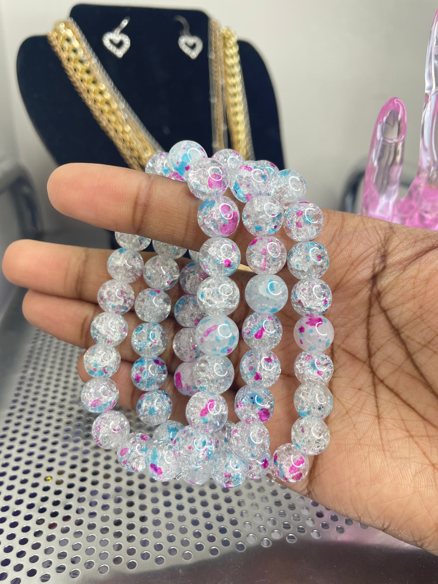 Barbie & Ken Beaded Bracelet