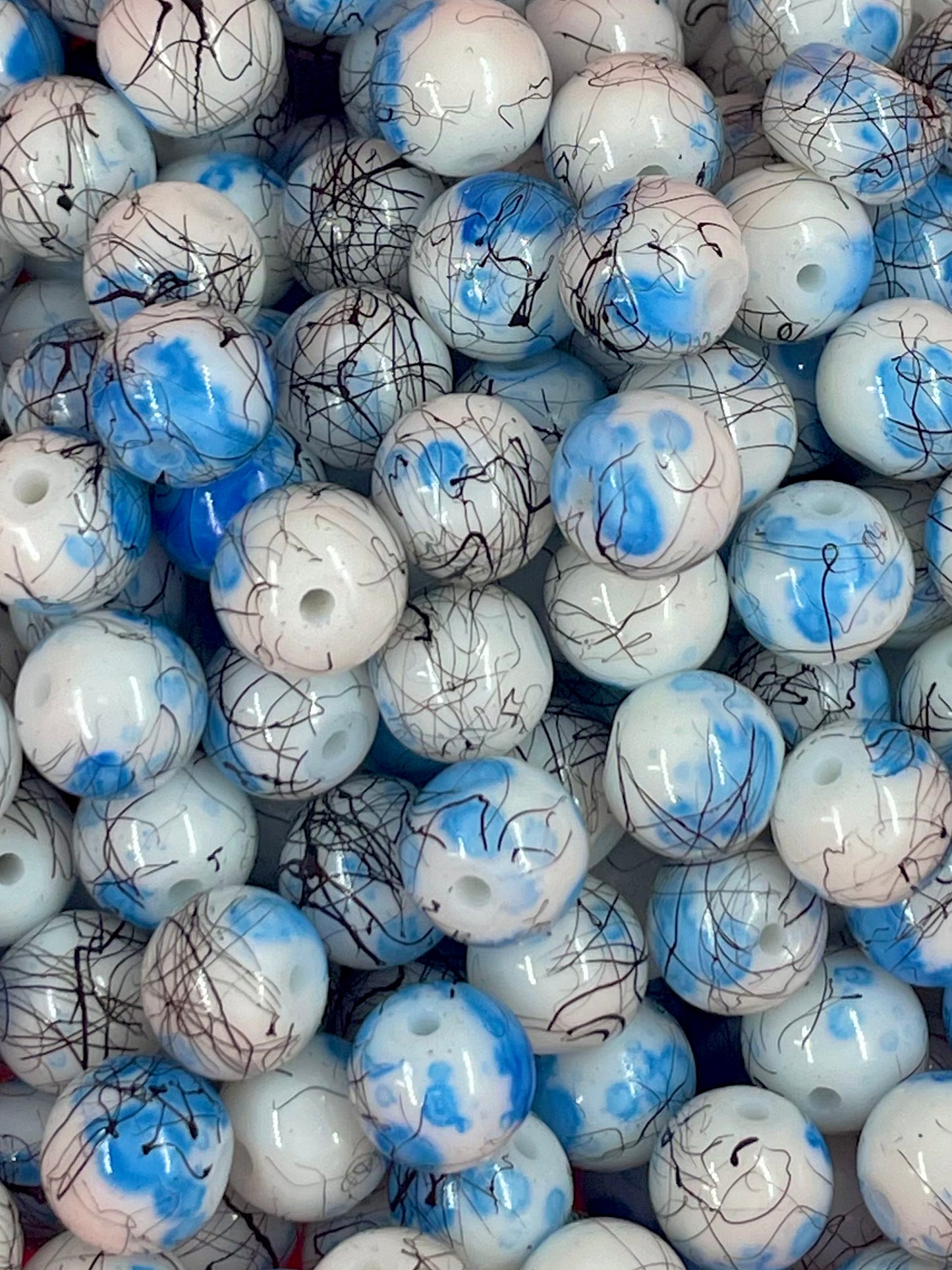 Bead Bag 263 (10mm, Apx 70pcs)