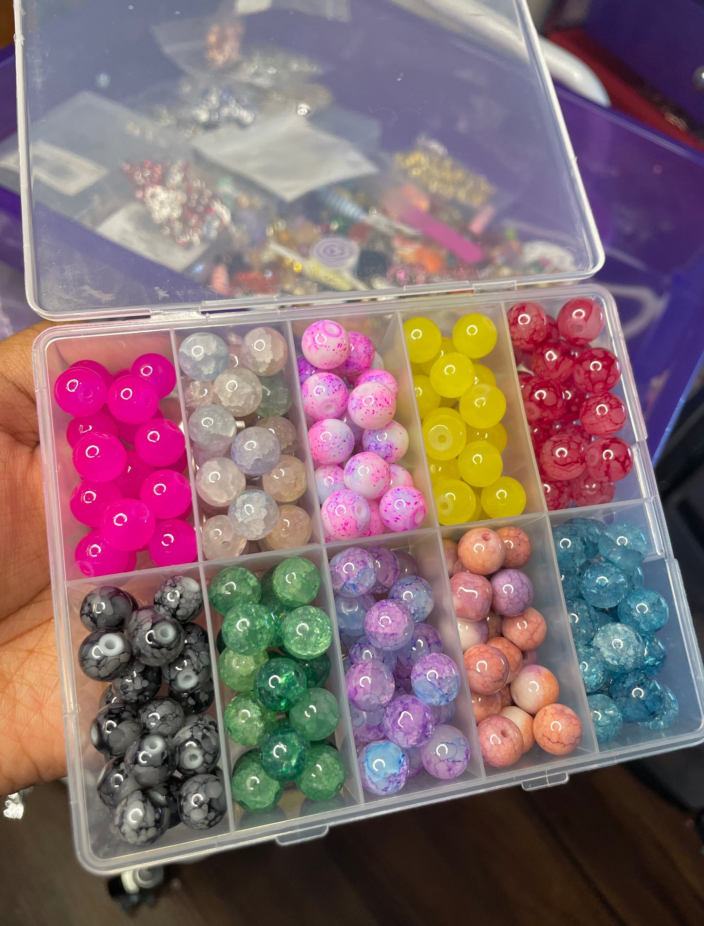 Bead Box #11 (10mm | Apx 190+ Pcs)