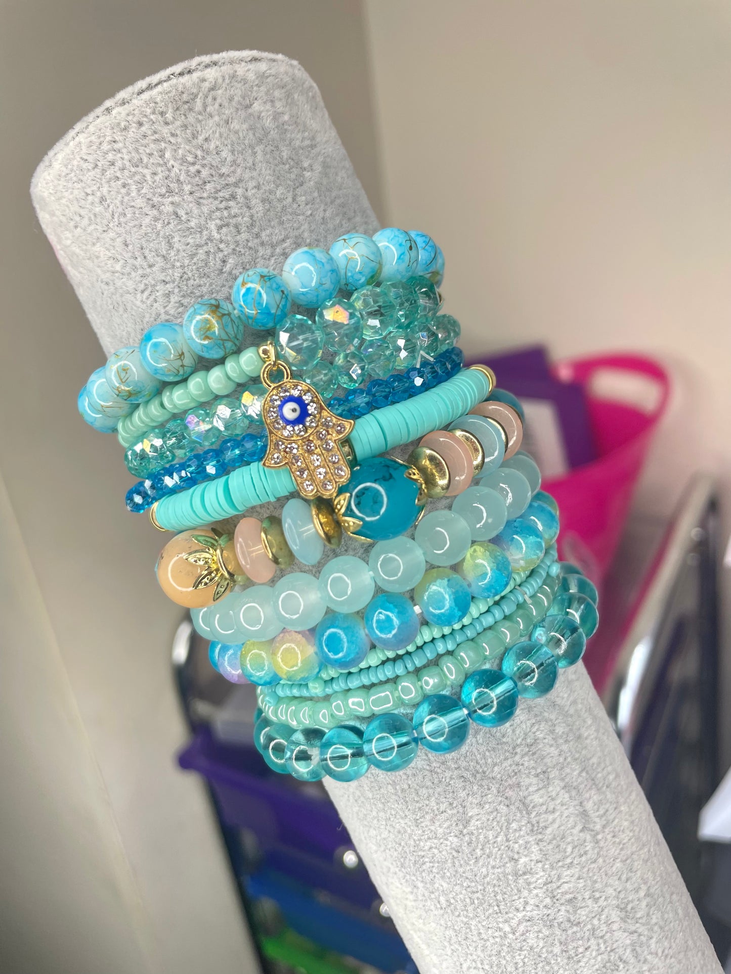 Bead Set 10pc “Jhenè”