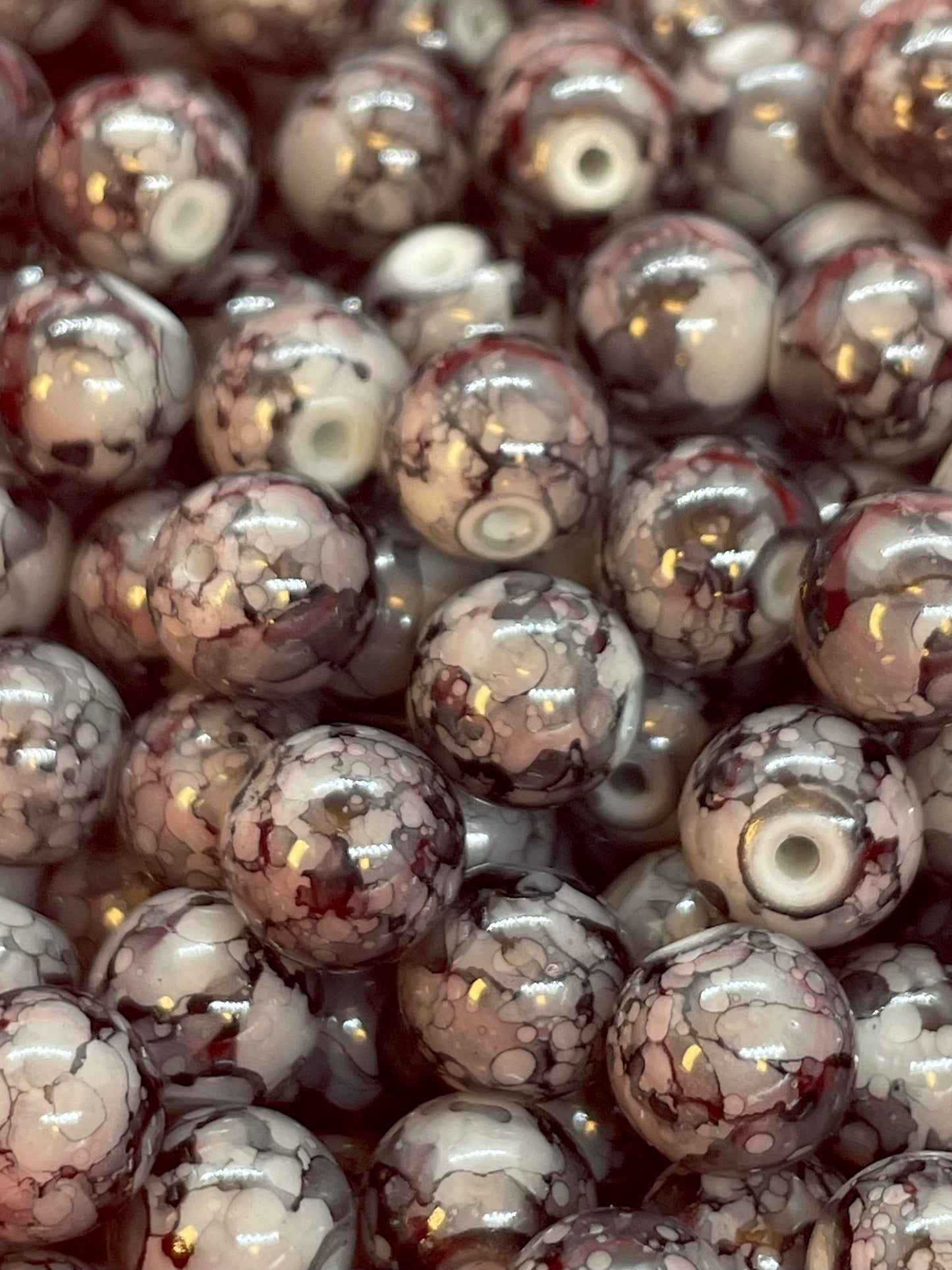 Bead Bag 95 ( 10mm, Apx 70pc )