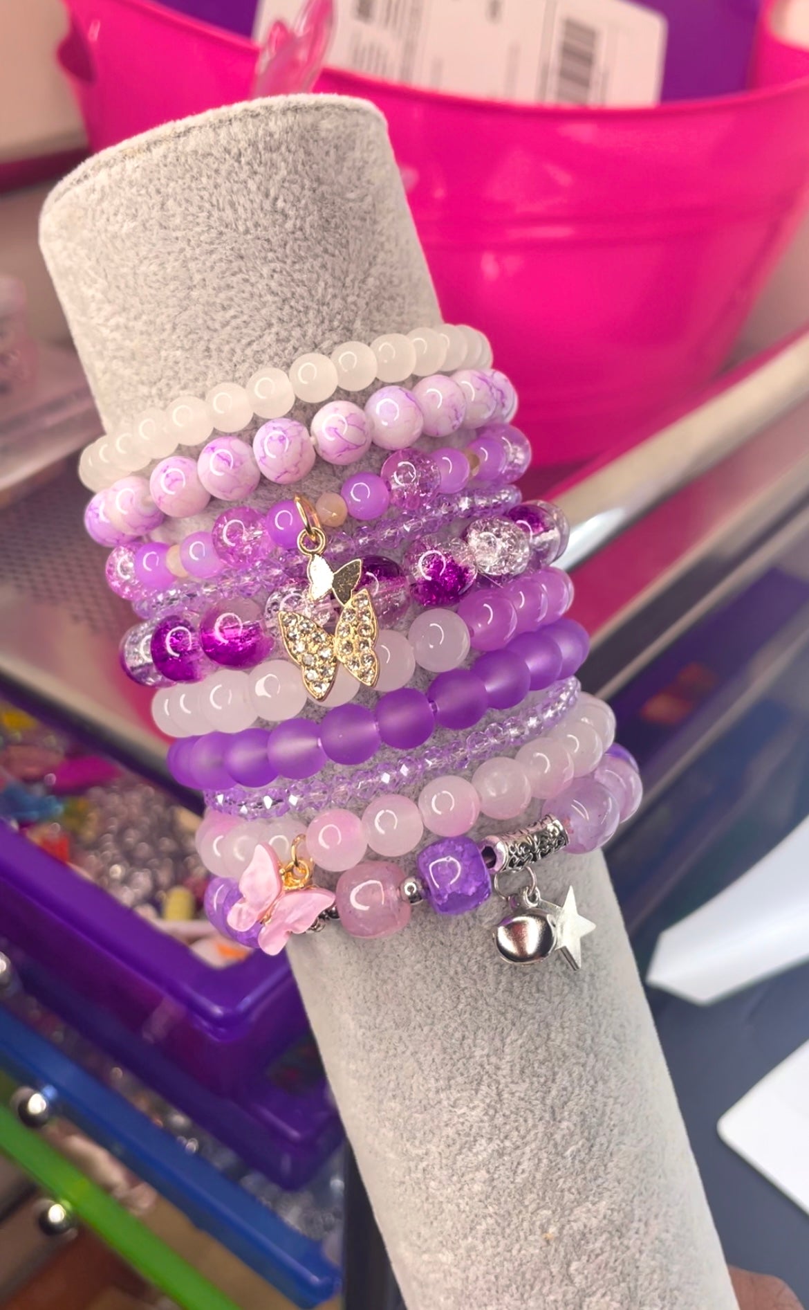 Bead Set 10pc “Aurora”
