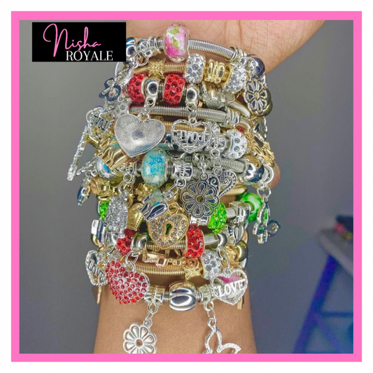 Basic Stretch x Charm Bracelets