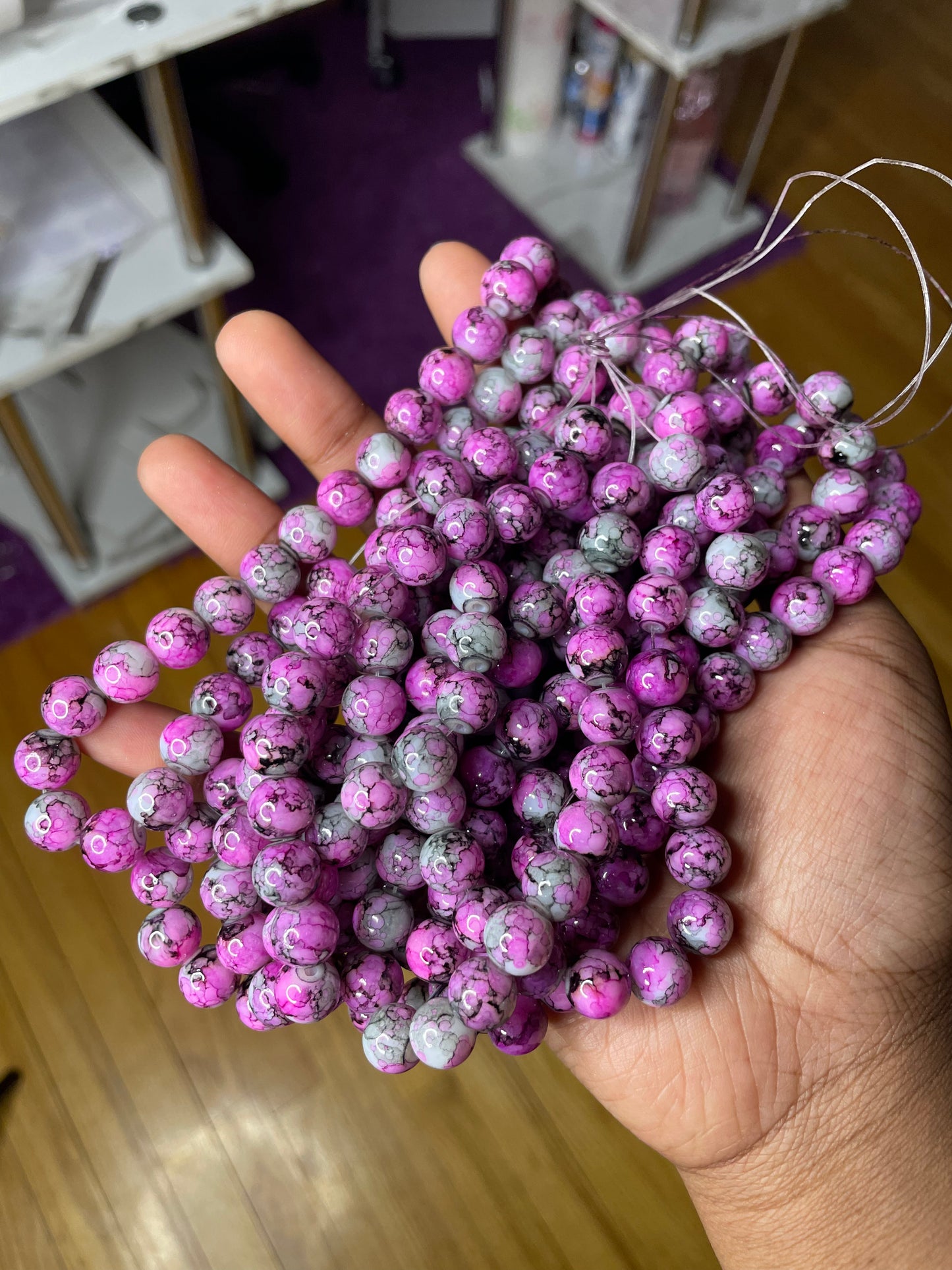 Bead Bag 45 ( 10mm, Apx 70pc )