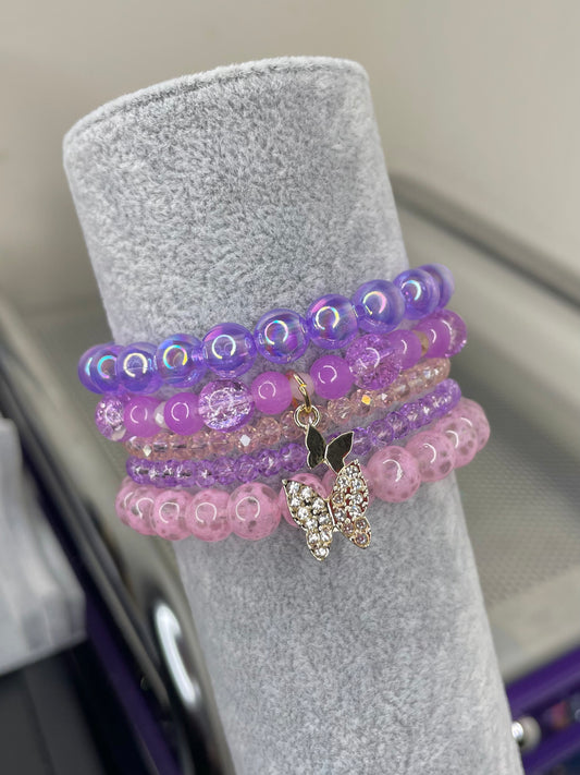 NEW! Lavender Lover Bead Set