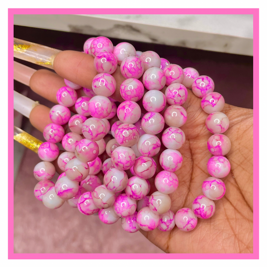Neapolitan Beaded Bracelet
