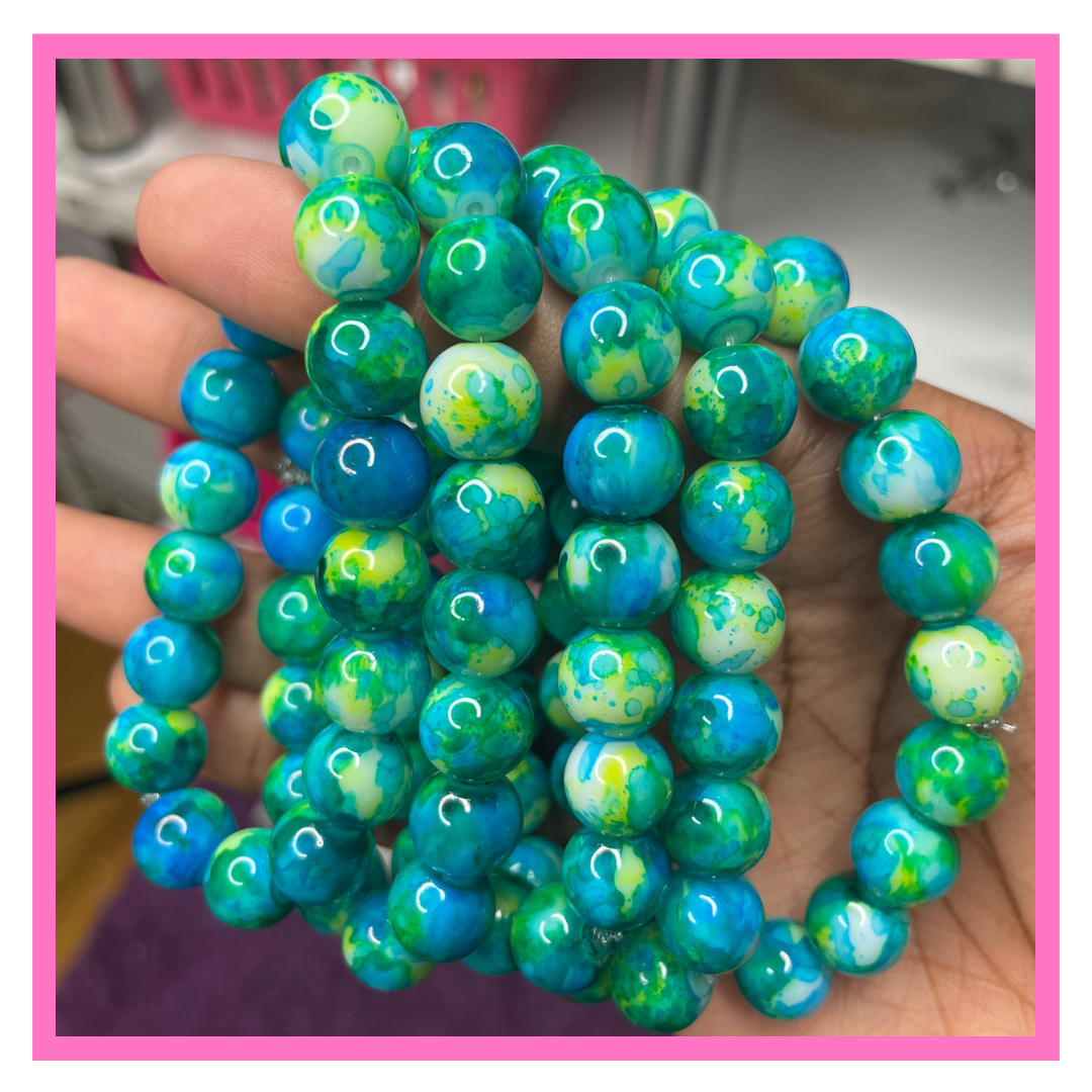 NEW! Tropical Storm Beaded Bracelet