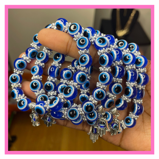 NEW! Evil Eye Beaded Bracelet
