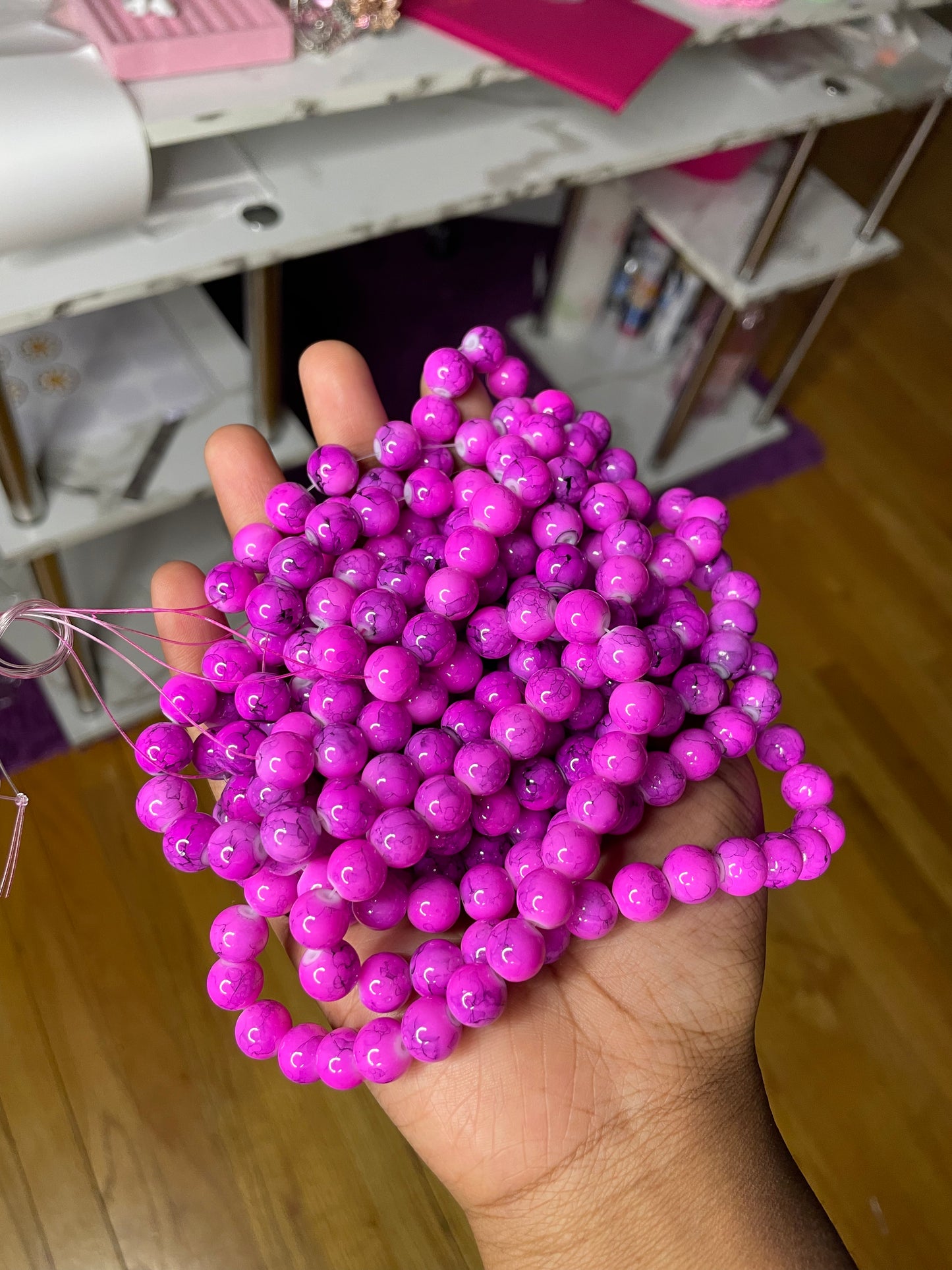 Bead Bag 87 ( 10mm, Apx 70pc )