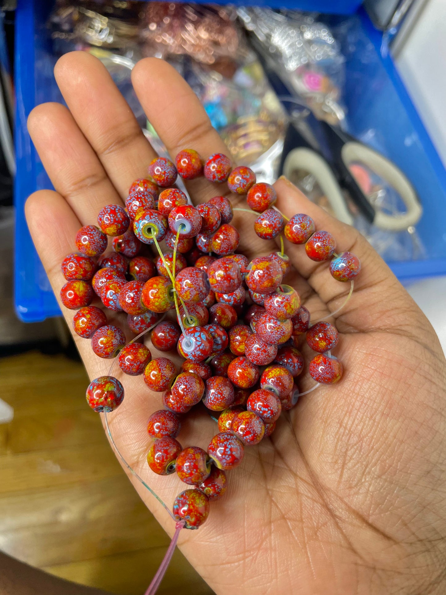 Wholesale: “Superman” 8mm Beads
