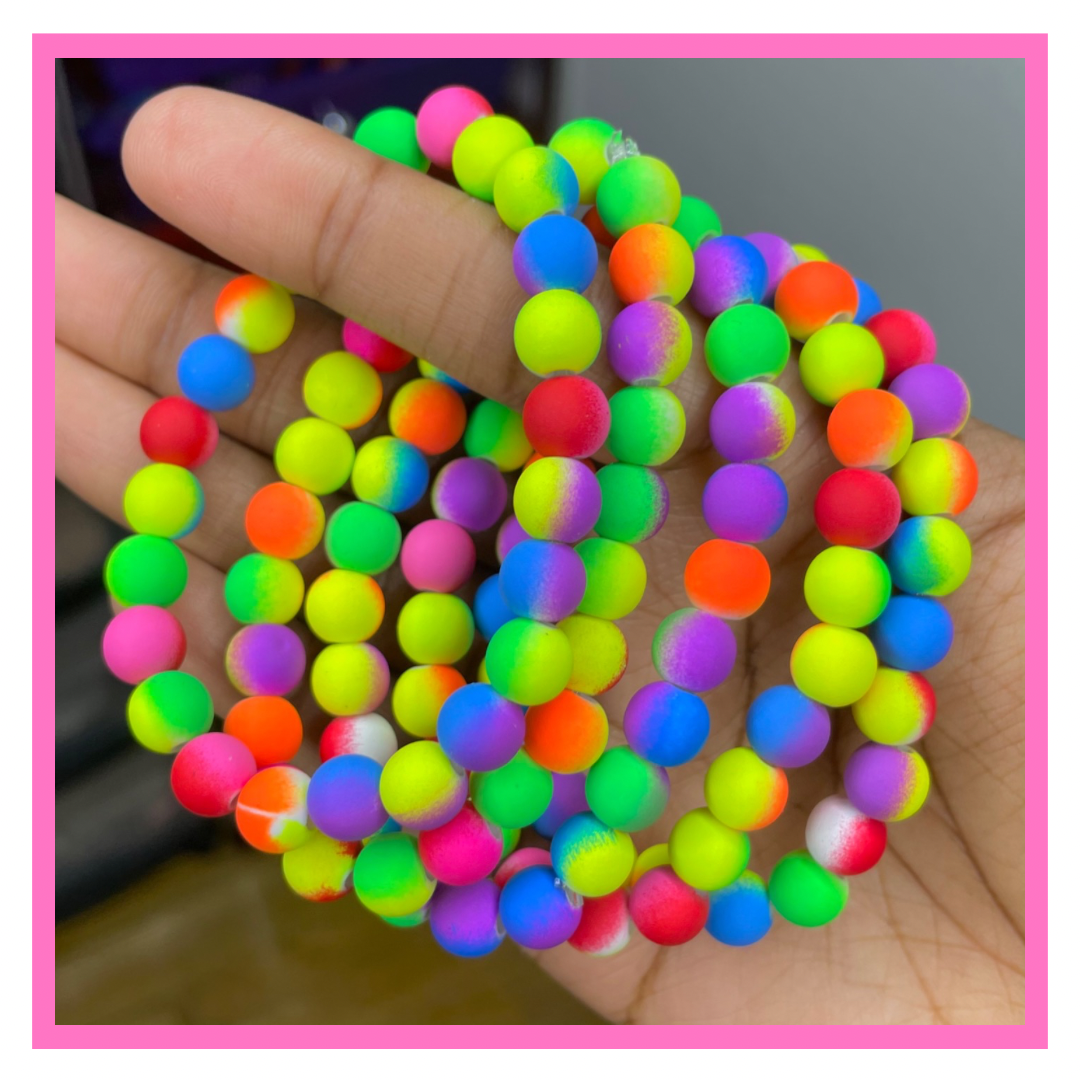 Rainbow Dash Beaded Bracelet