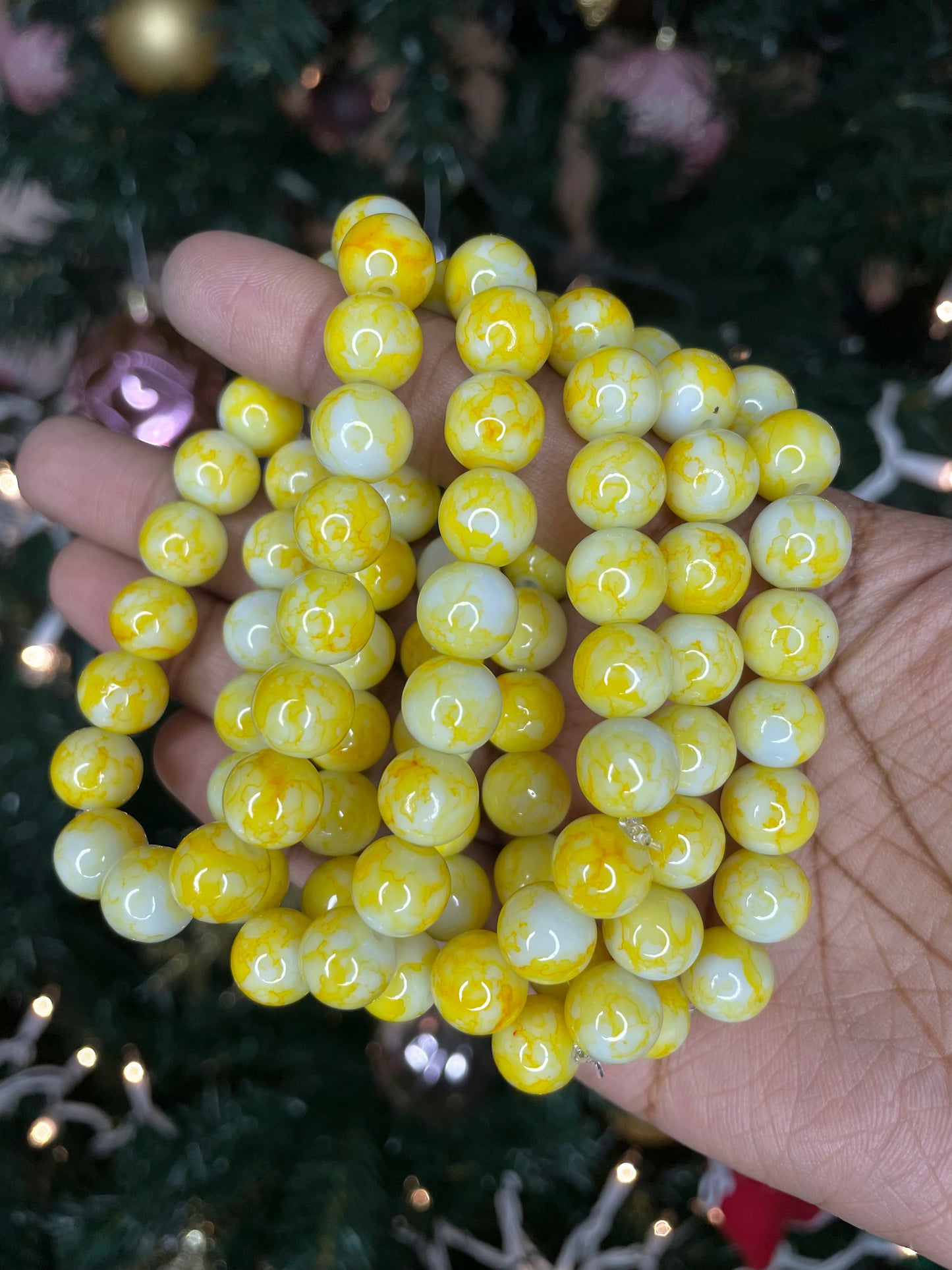 NEW! Popcorn Beaded Bracelets