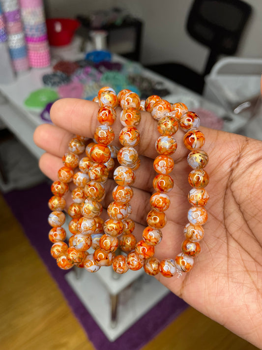NEW! Caramel Pop Beaded Bracelet