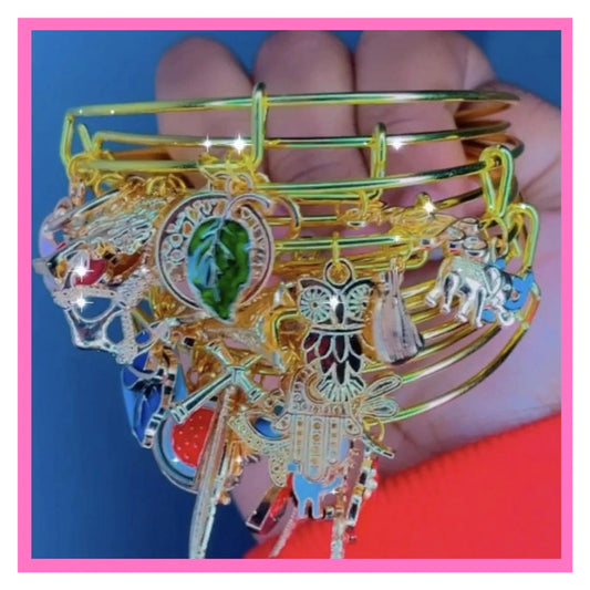 Color Basic Gold Bangles