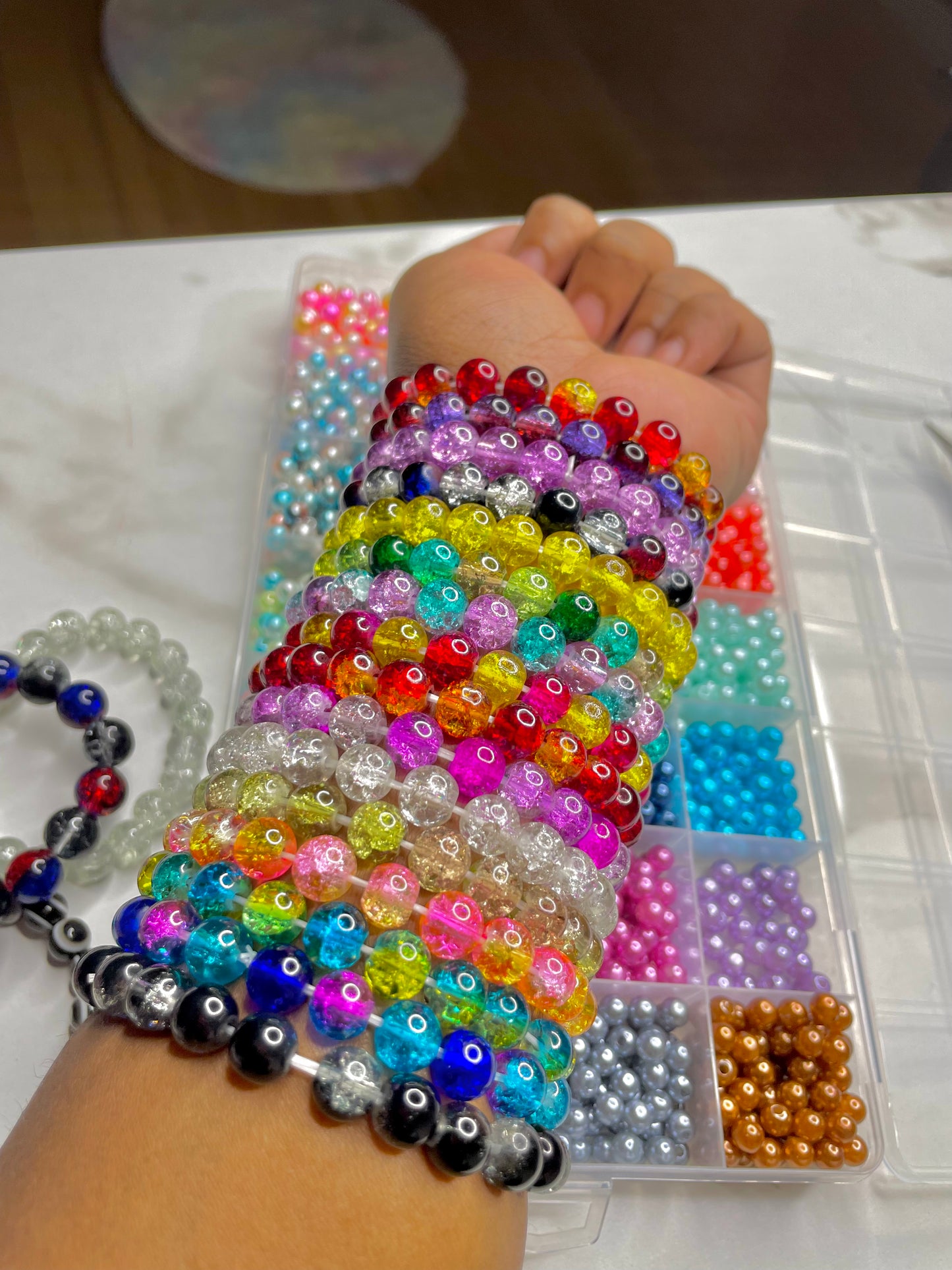 Taste The Rainbow Beaded Bracelet Set