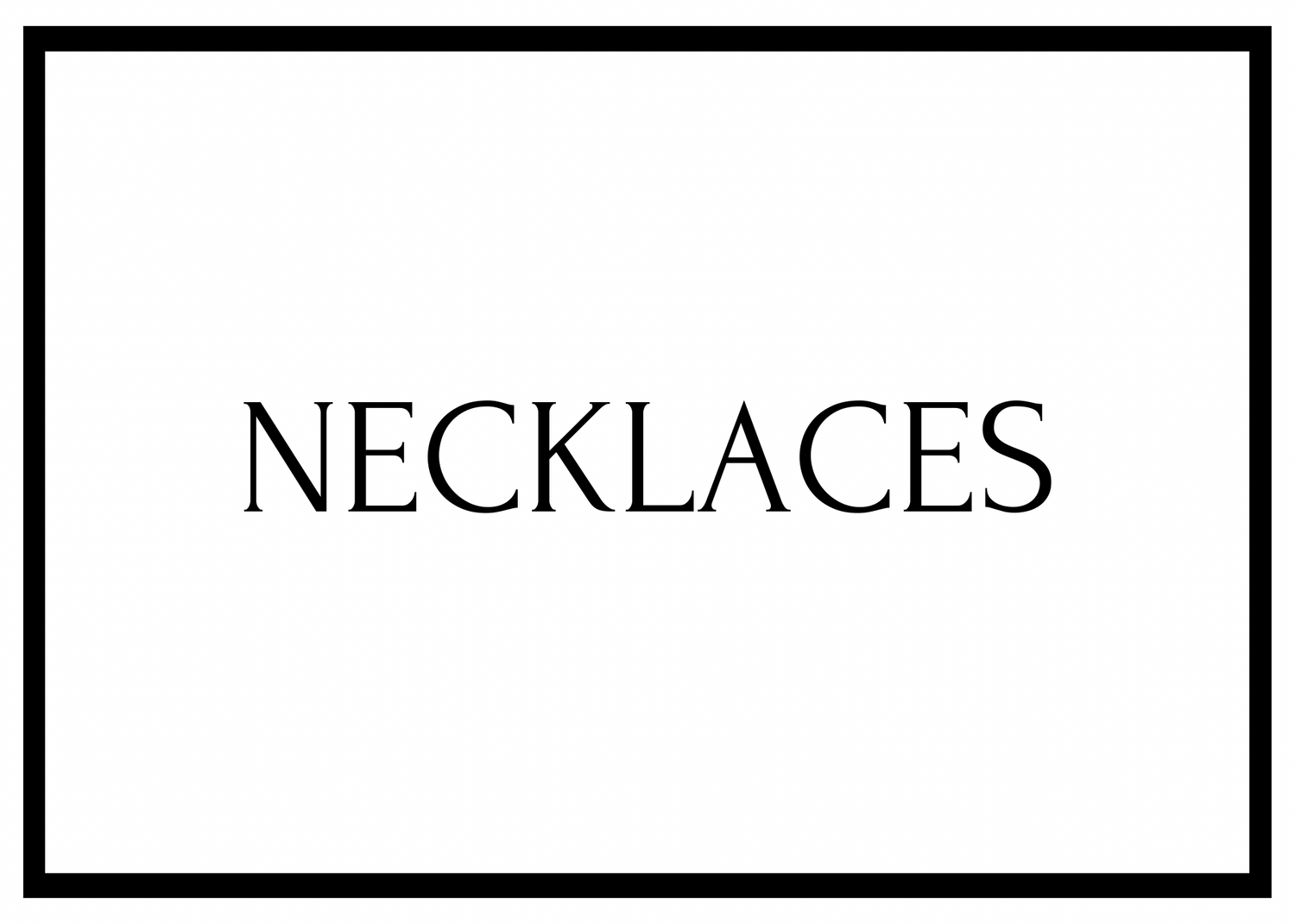 Necklaces