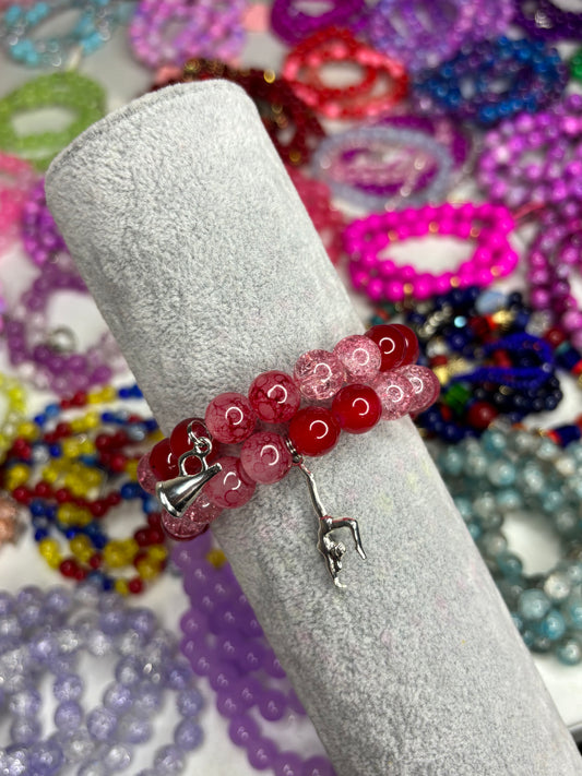 Cheerleader #1 Beaded Bracelet (1pc)