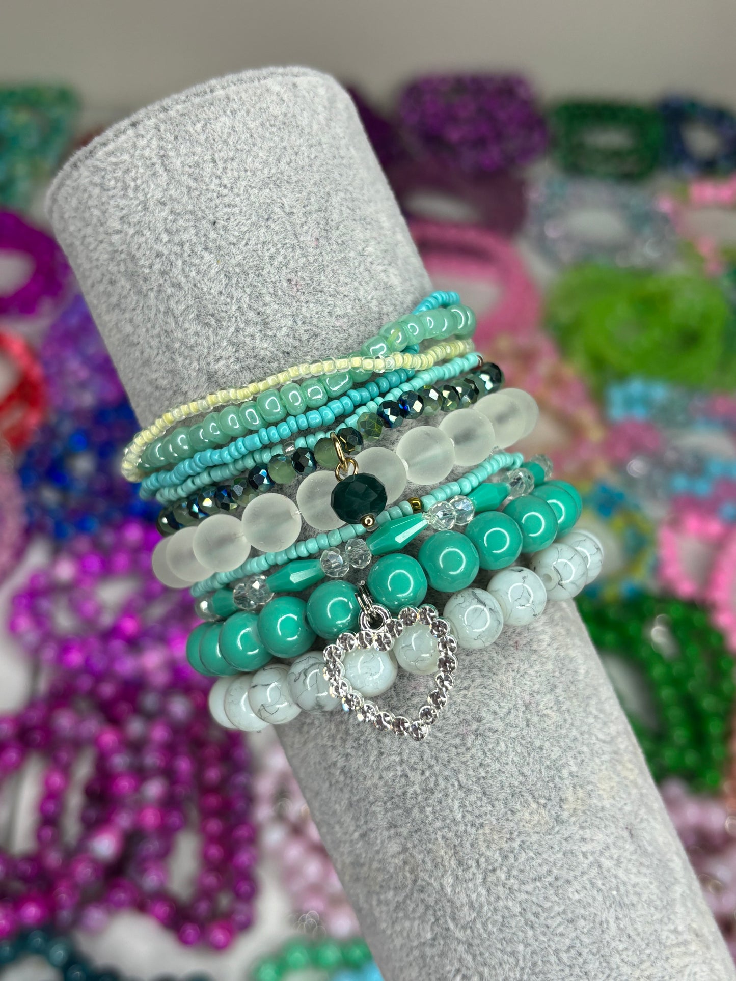 Mint Bead Set
