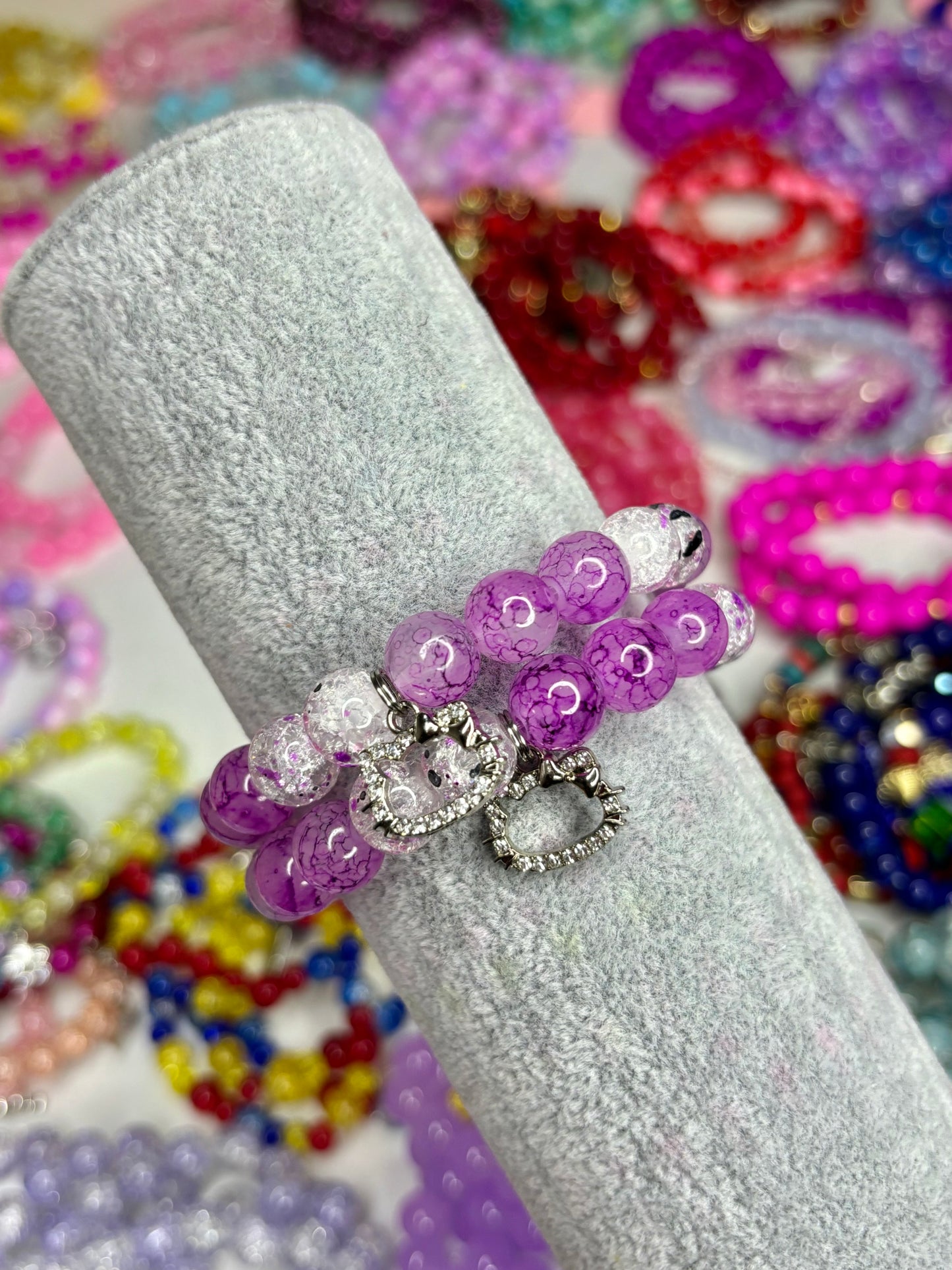 Pearl Hello Kitty Hello Kitty Beaded Bracelet (1pc)
