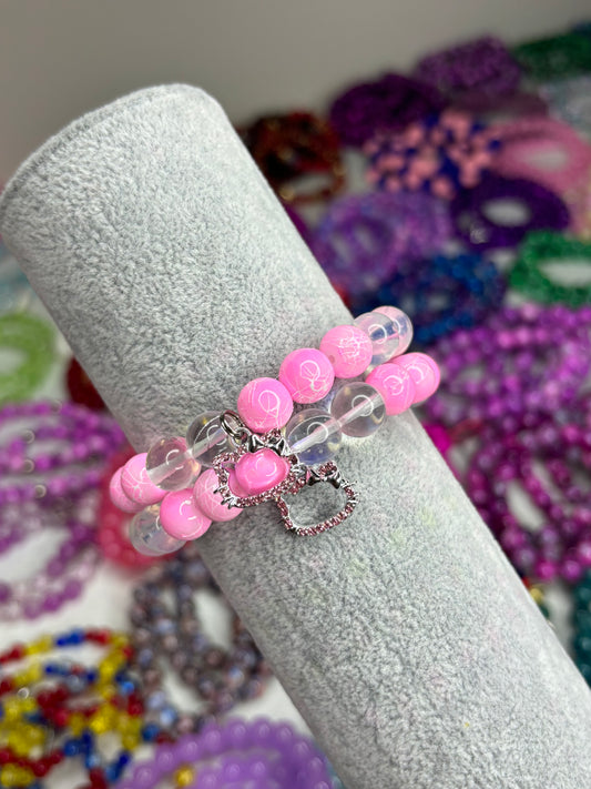 Hello Kitty #2 Beaded Bracelet (1pc)