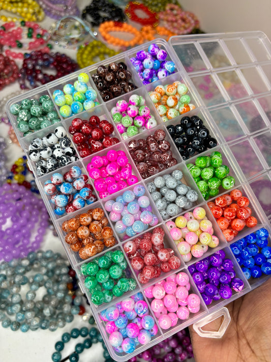 Care Bear Bead Box Apx 450pcs
