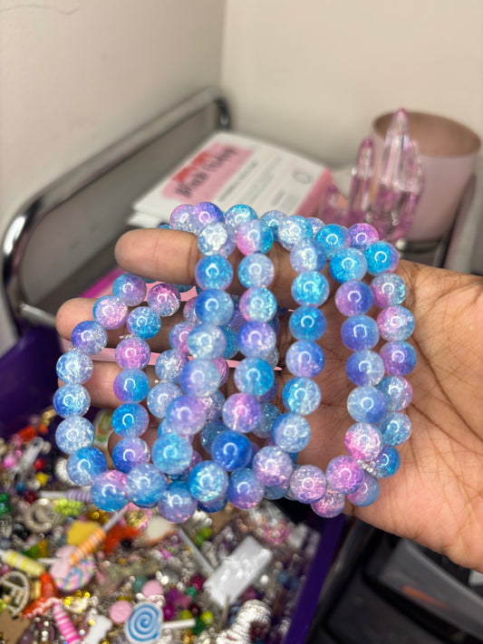 Cotton Candy Bae Beaded Bracelet