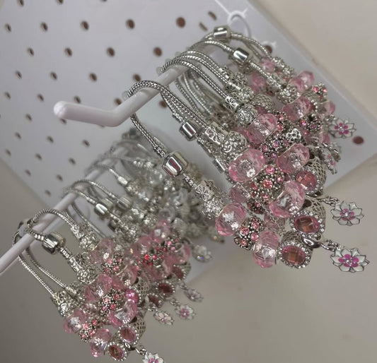 Pink Fashion x Charm Bracelet