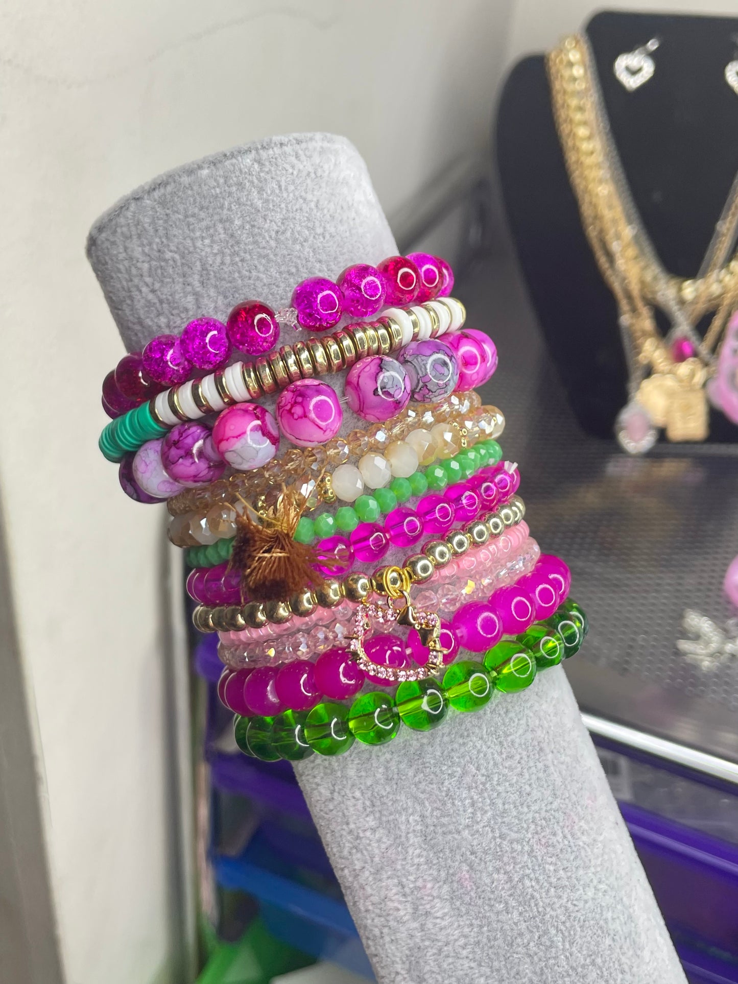 Bead Set 12pc “Cosmo & Wanda” Hello Kitty