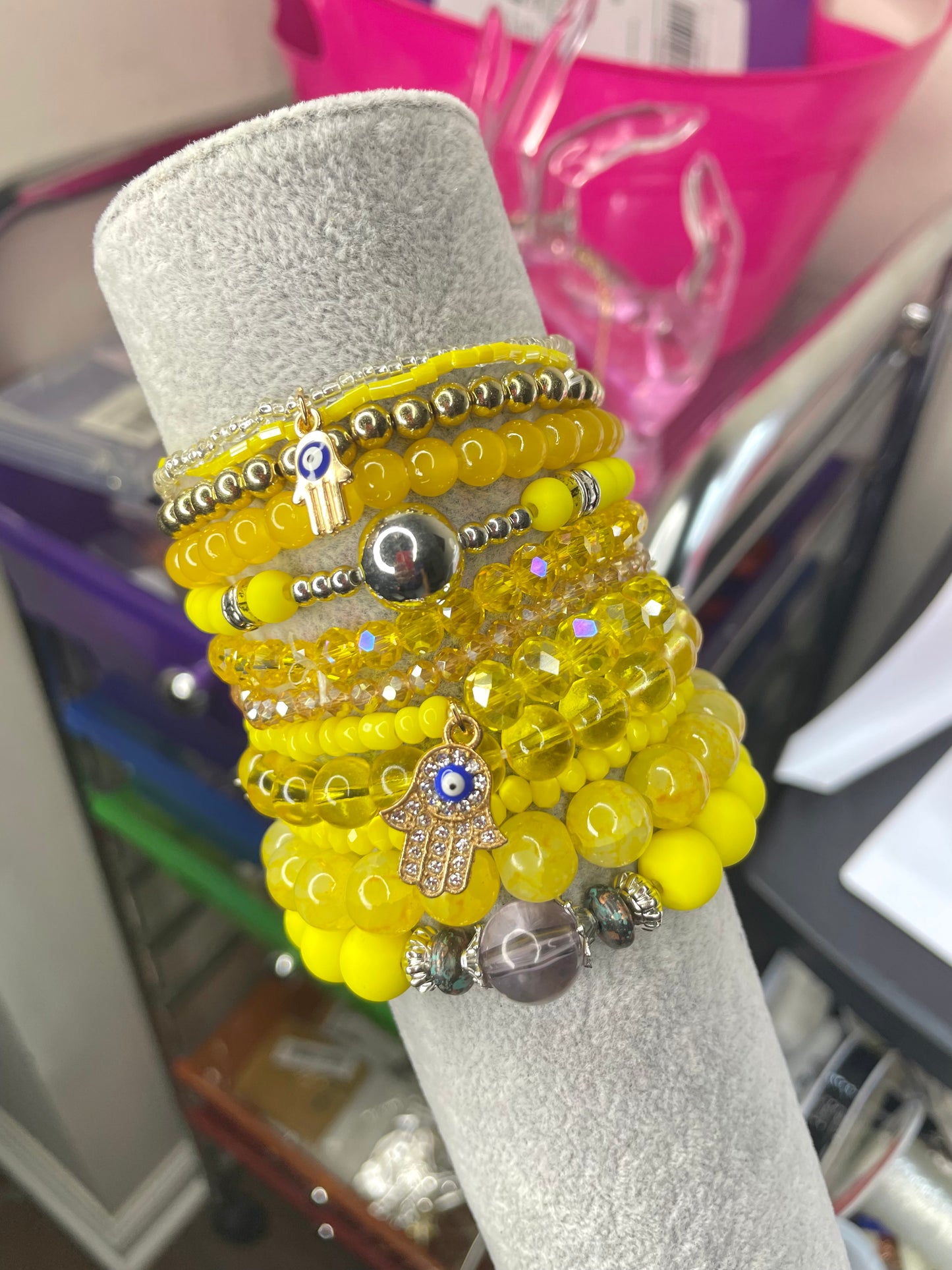 Bead Set 11pc “Sunshine”