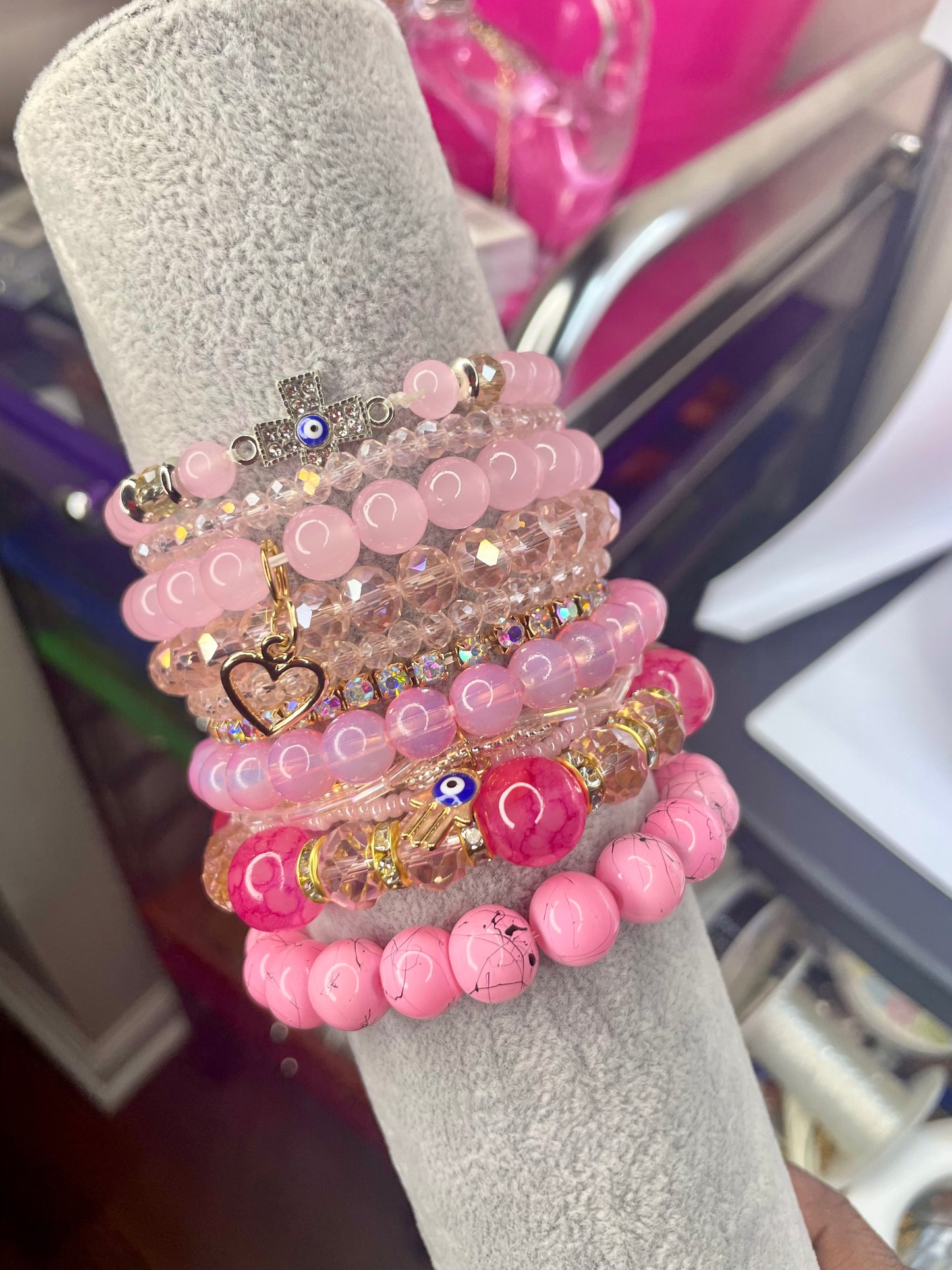 Bead Set 12pc “Nydia”