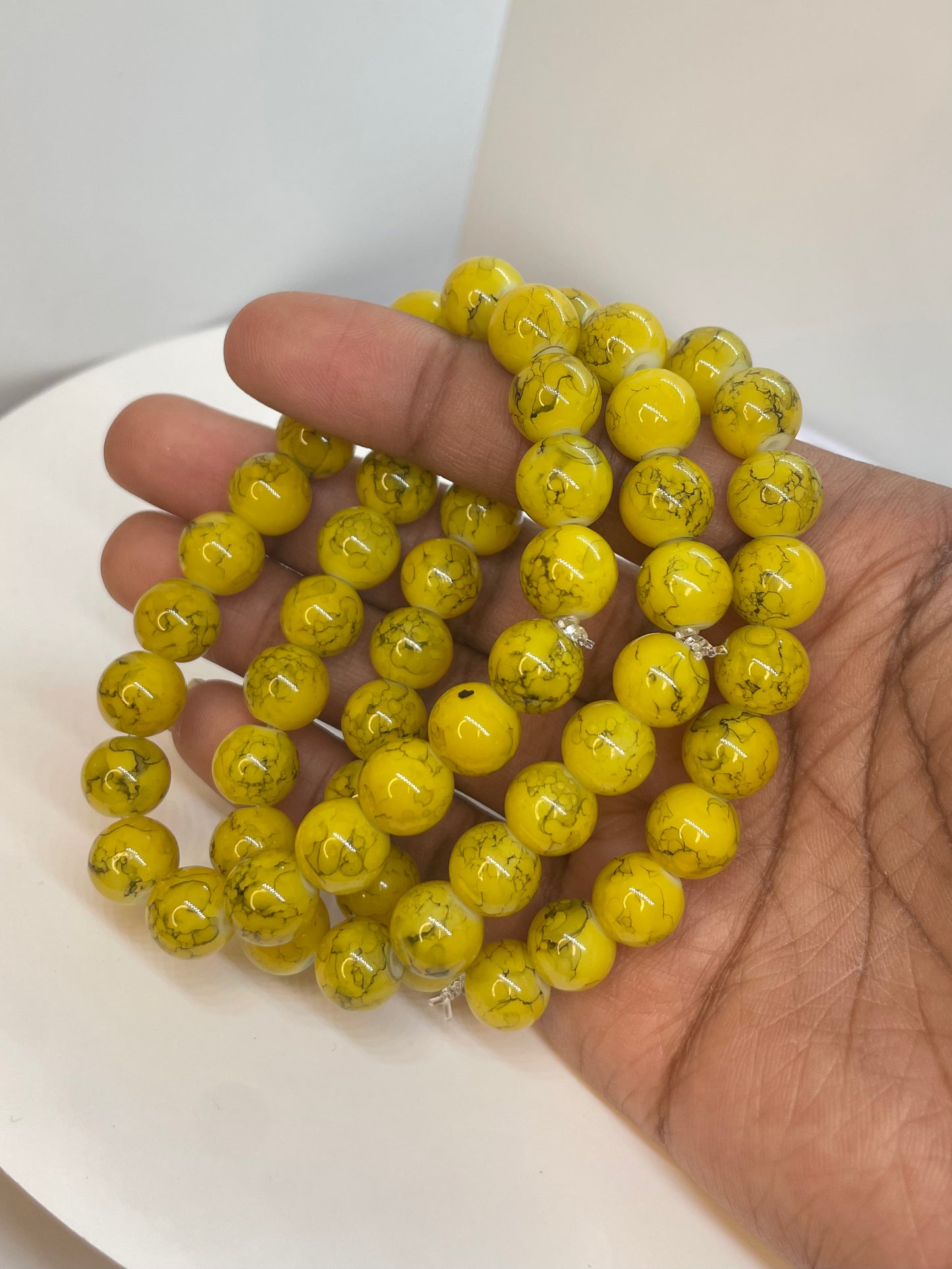 Banana Beaded Bracelet