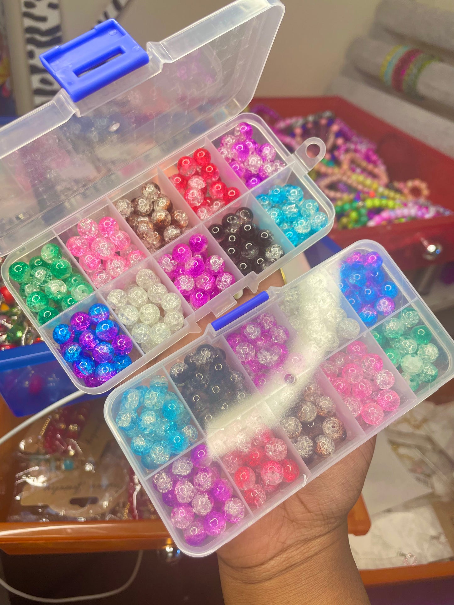 Bead Box #222 ( 8mm, Apx 200 )