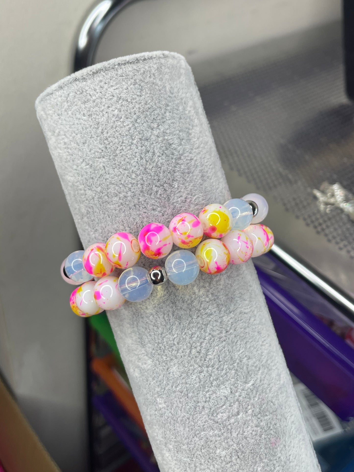 Minnie Beaded Bracelet