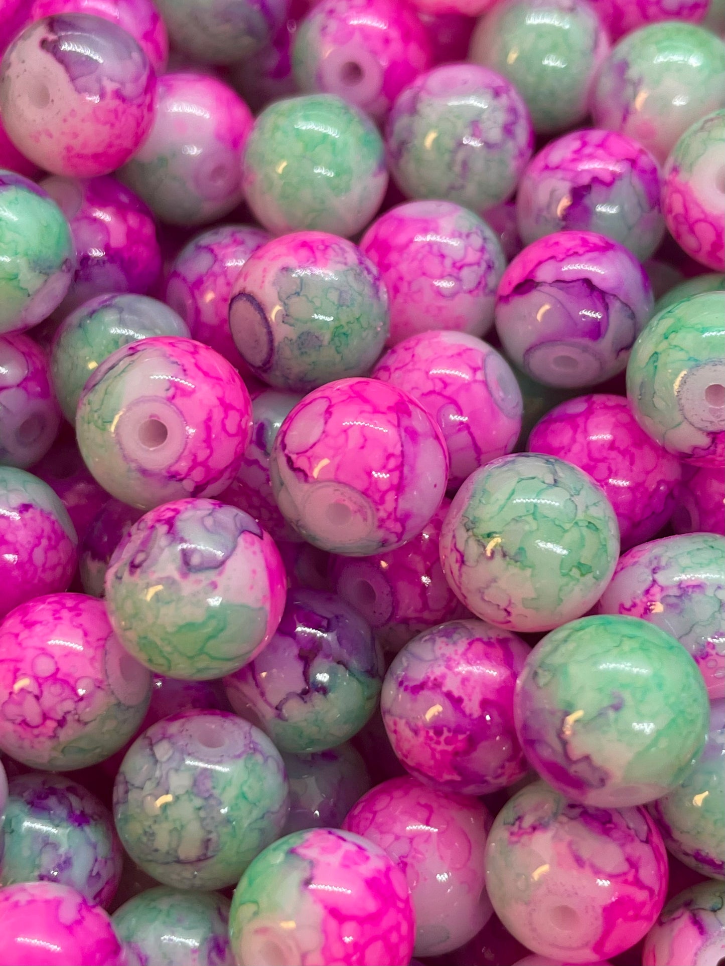 Bead Bag #394 ( 10mm | Apx 80pcs )