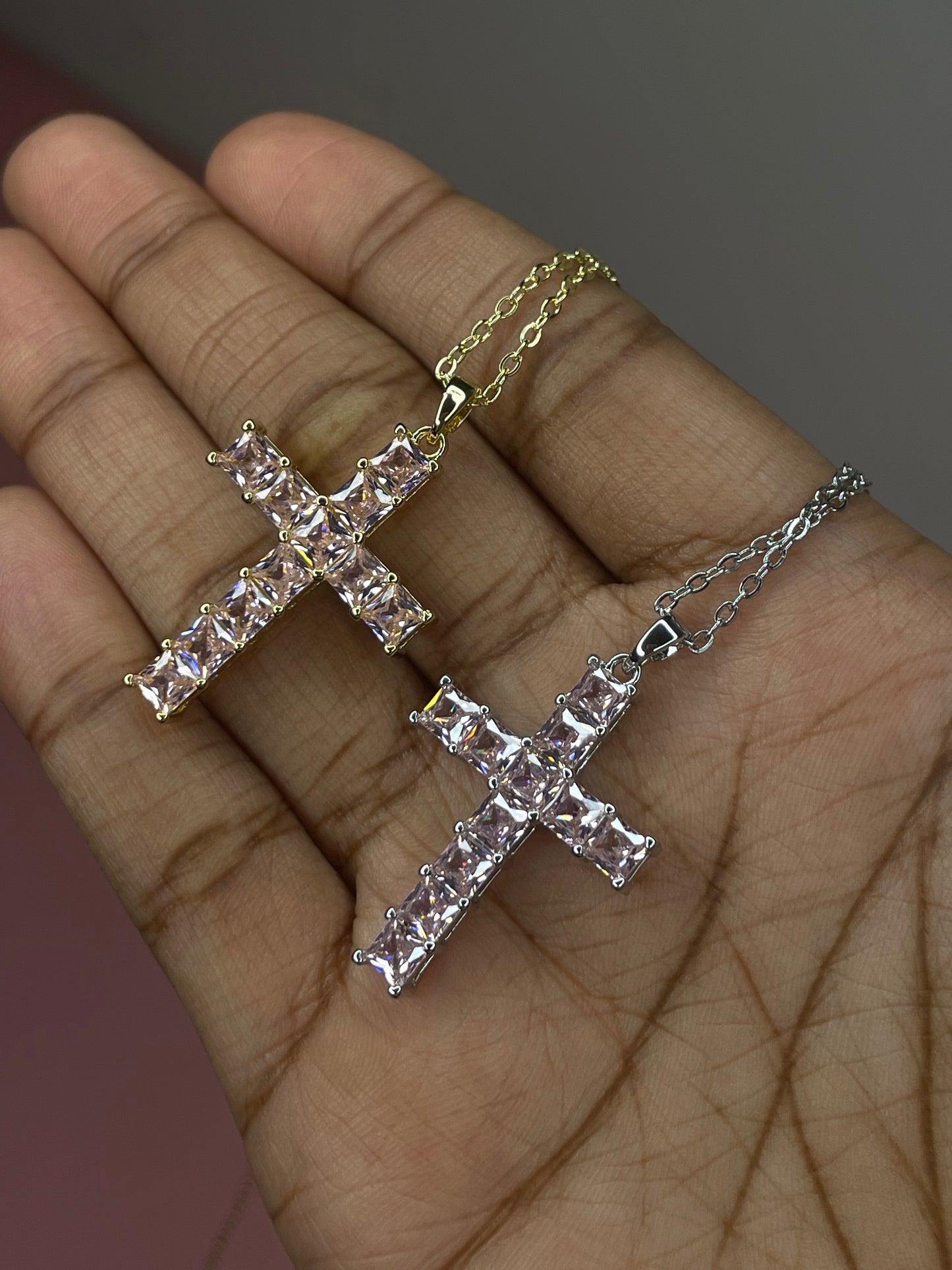 Glamour Cross Necklace
