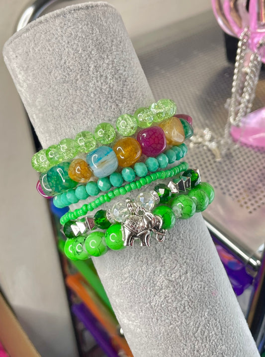 Bead Set 6PCS “Jungle”