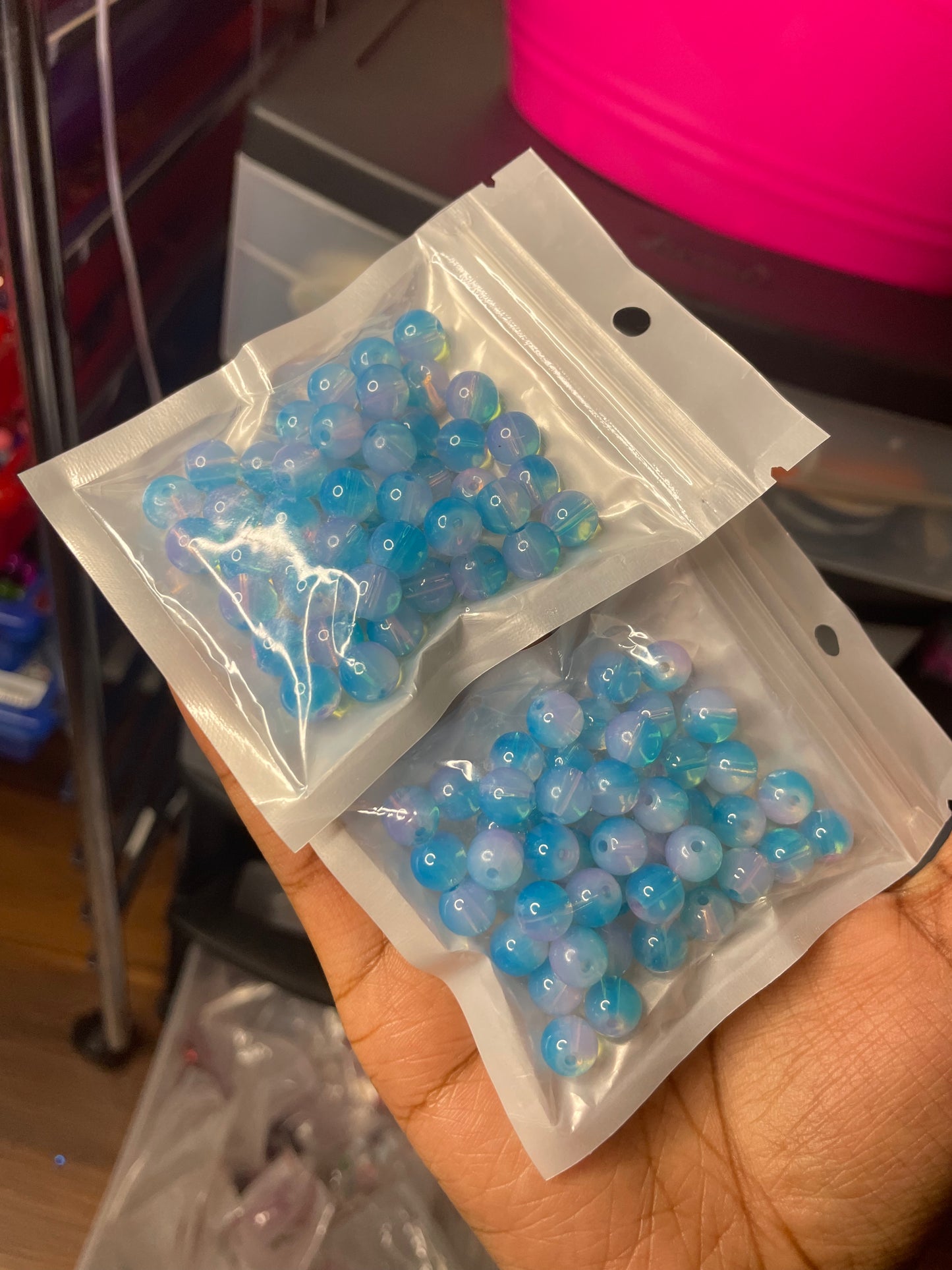 Bead Bag 22 (8mm, Apx/About 50pcs+)
