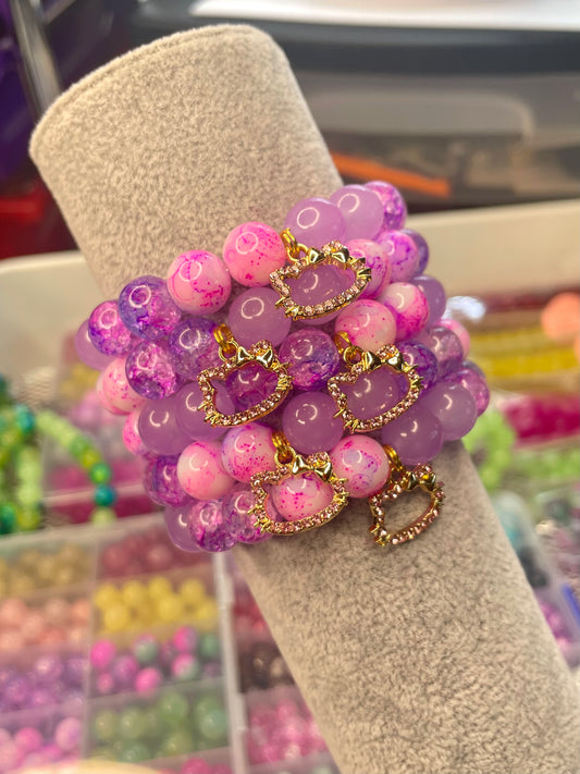 Hello Kitty Bead Bracelet