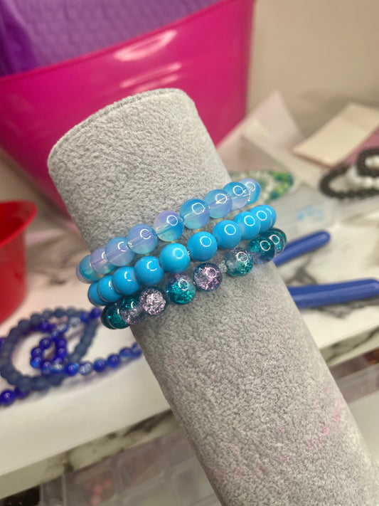 Aqua Bead Set