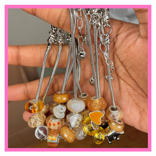 NEW! Brown Sugar x Charm Bracelet