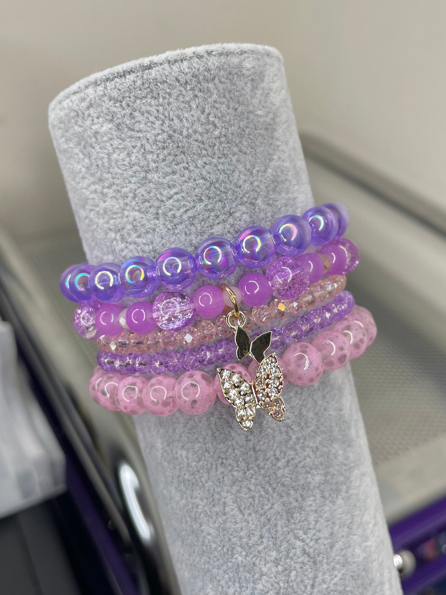 NEW! Lavender Lover Bead Set