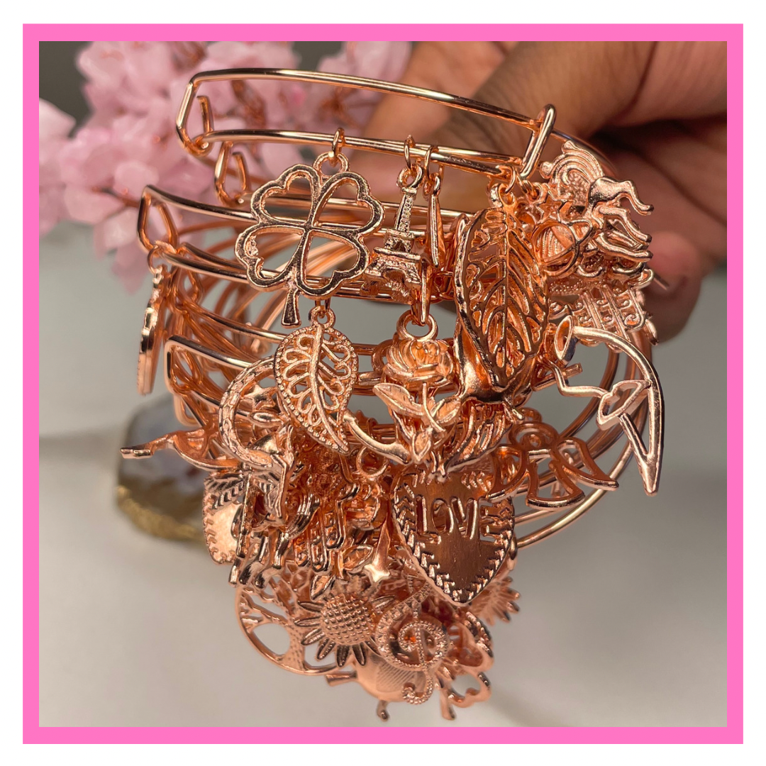 NEW! Rose Gold Basic Bangles